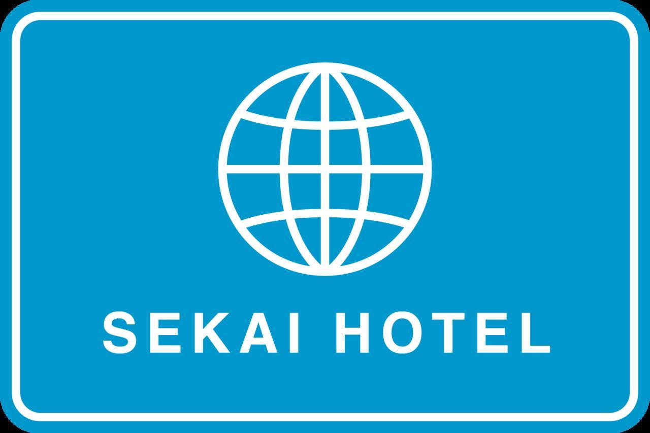 Sekai Hotel Mangetsu Осака Экстерьер фото